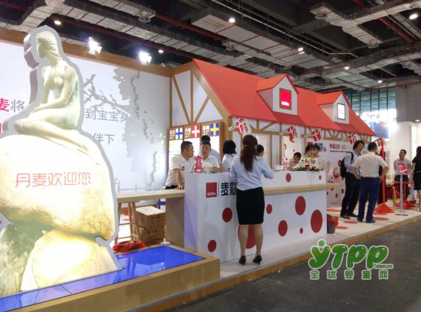 麦蔻精彩亮相2017CBME孕婴童展  丹麦思想者欢迎您