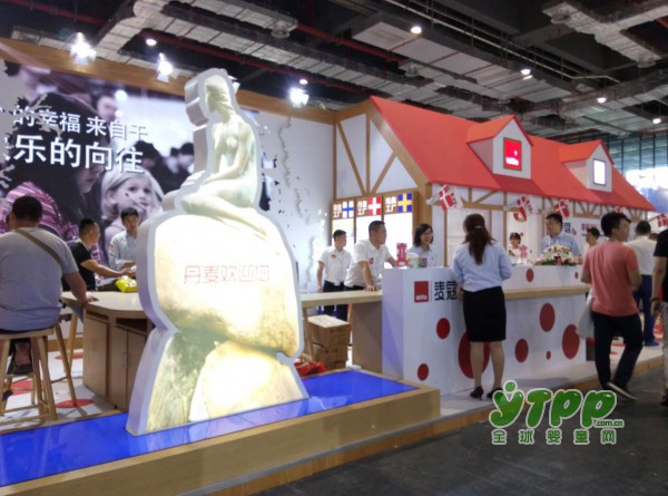 麦蔻精彩亮相2017CBME孕婴童展  丹麦思想者欢迎您