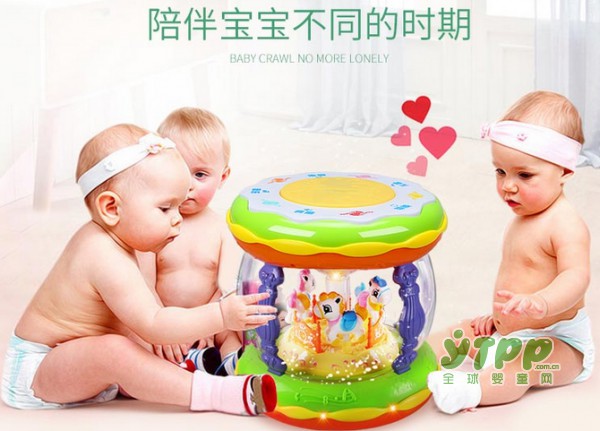 LIVING STONES/活石宝宝手音乐拍拍鼓 陪伴宝宝的每个不同时期