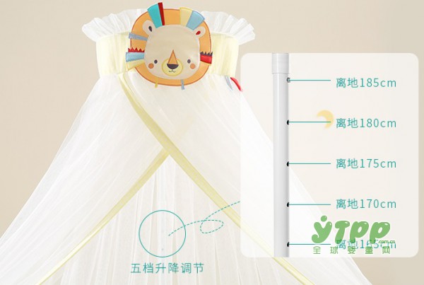 可优比可升降落地式蚊帐  让宝宝的成长从睡眠开始
