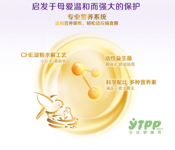 雀巢营养+钙铁锌宝宝米粉 温和营养易吸收 轻松适应辅食期