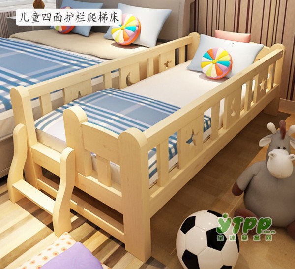 乐思家儿童护栏床 完美连接大床 拉近麻麻和宝贝之间距离