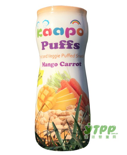 格蓓kaapo泡芙   宝宝零食好选择  伴随孩子健康成长