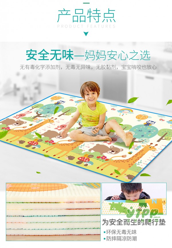 除了颜值 我们更关注健康 爱萌Aimecor宝宝爬行垫秀出纯真童年