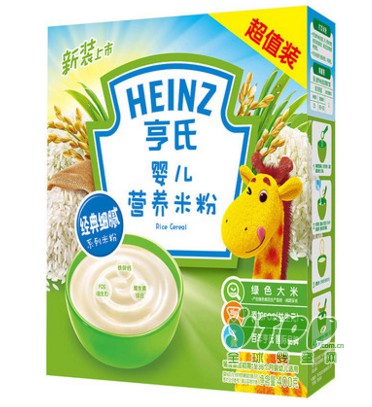 亨氏5大膳食营养系列   满足宝宝成长中的营养能量需求