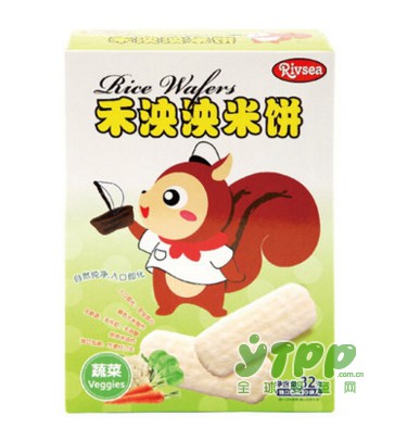 禾泱泱宝宝营养原味米饼  营养米食快乐成长