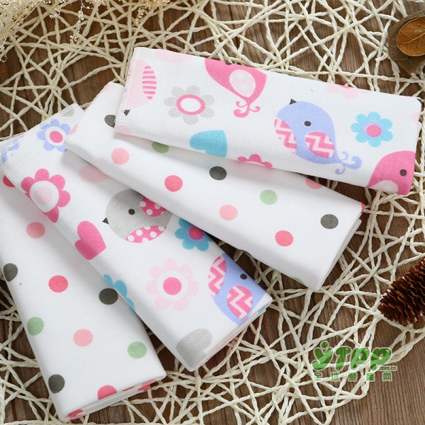 给宝宝选用什么材质的手帕 Joychild新生儿纯棉纱布针织手帕