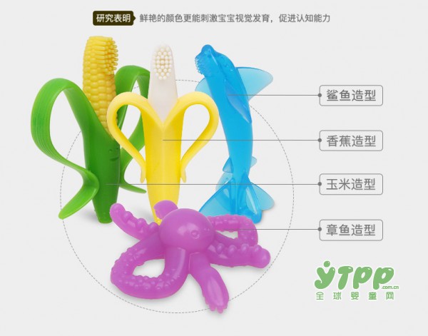 宝宝出牙期出现红肿疼痛怎么办？ 香蕉宝宝牙胶帮助宝宝顺利度过长牙期