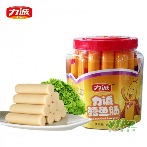 力诚宝宝营养辅食鳕鱼肠   来自深海海域的营养美味