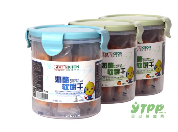 正旺益智磨牙饼干 天然酵母 易消化促成长