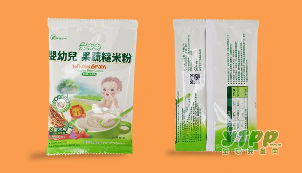禾泱泱果蔬糙米营养米粉 新鲜果蔬营养更加倍