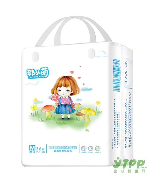 2018年加盟什么品牌的纸尿裤好 韩小萌关爱妈妈让宝贝健康成长