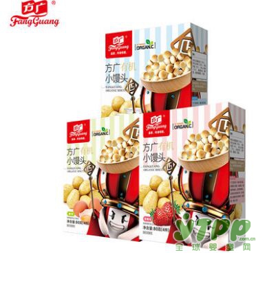 方广儿童零食有机小馒头奶豆   颗颗饱满营养好