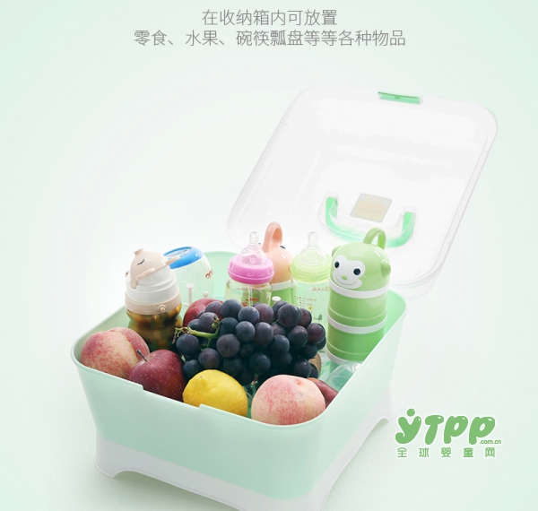 teknum奶瓶收纳箱 给宝宝用品起到防霉、防潮、防虫作用