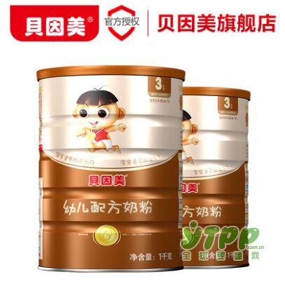 贝因美冠军宝贝幼儿配方奶粉    营养均衡•优化吸收