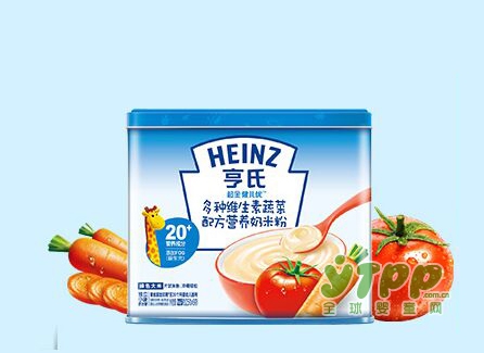 Heinz亨氏超金婴儿米粉  20+营养成分 添多种维生素