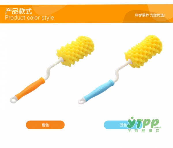 日康360旋转海绵奶嘴刷 帮助妈妈更好的呵护宝宝