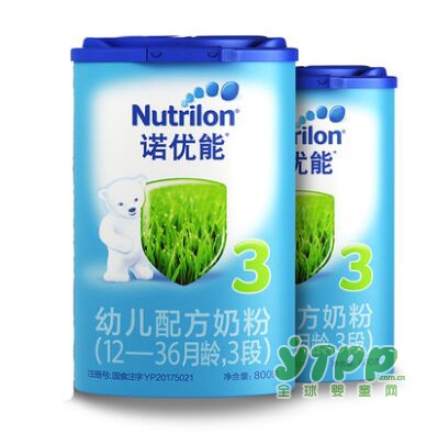 诺优能幼儿配方奶粉获奶粉配方注册审批 包装焕新•承诺如一