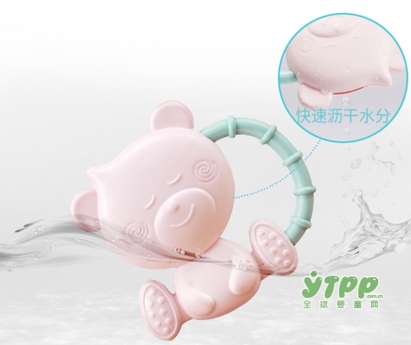 卡卡贝儿手摇铃玩具  宝宝出牙期间的最佳陪伴