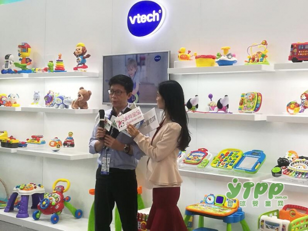 伟易达玩具品牌的副总经理张宁接受了全球婴童网记者的采访