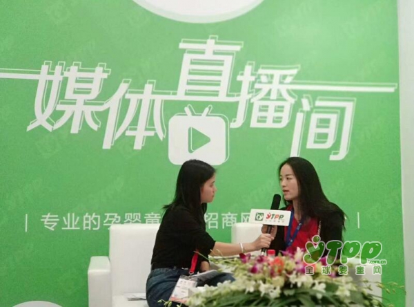 感谢深圳优比商贸有限公司市场总经理吴美红女士接受全球婴童网记者的采访