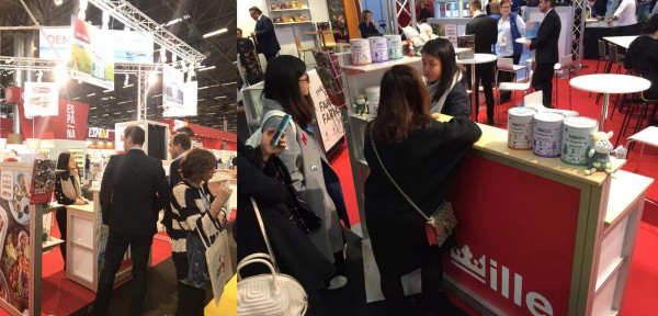 Mille亮相法国国际食品和饮料展览会   Mille展位咨询不断
