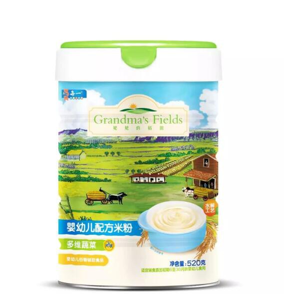 姥姥的稻田（Grandma’s Fields）之婴幼儿配方米粉 开启宝宝的第一口辅食