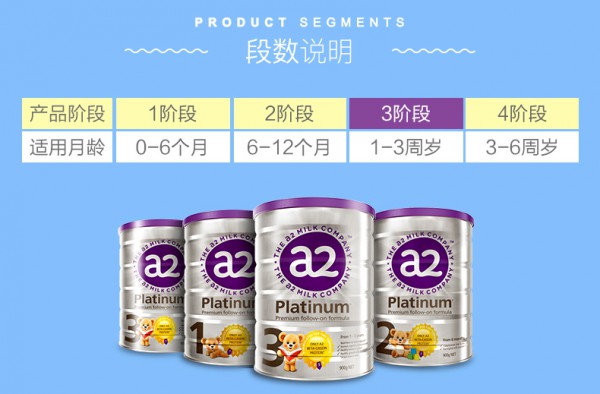 a2进口婴幼儿配方奶粉  给宝宝天然的呵护力