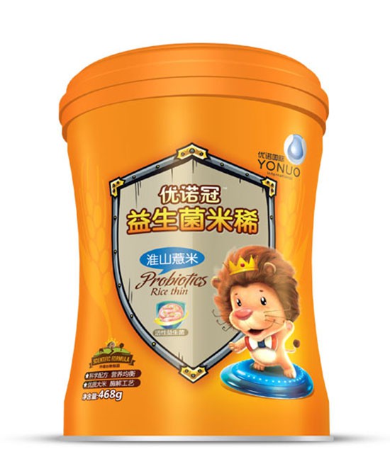 婴儿米糊什么牌子好 种草优诺冠益生菌营养婴儿米糊系列