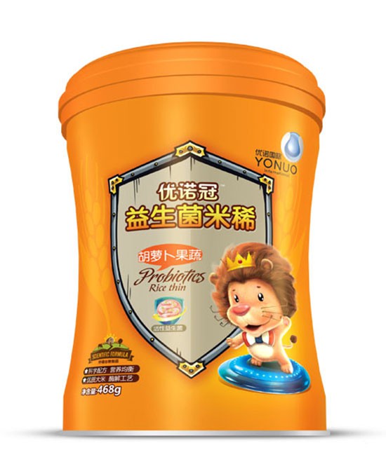 婴儿米糊什么牌子好 种草优诺冠益生菌营养婴儿米糊系列