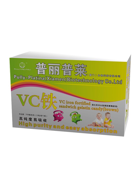 PULLY PLATINA凝胶糖果-VC铁 宝宝补铁不错的选择