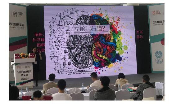 2018知识经济博览会  飞趣点亮3亿孩子的独特创造力