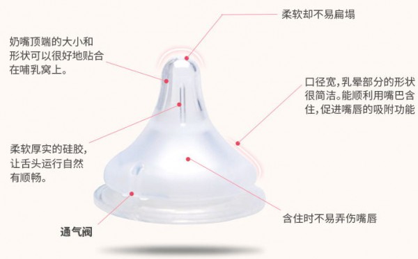 母爱的延续 贝亲宽口径新生儿PPSU奶瓶