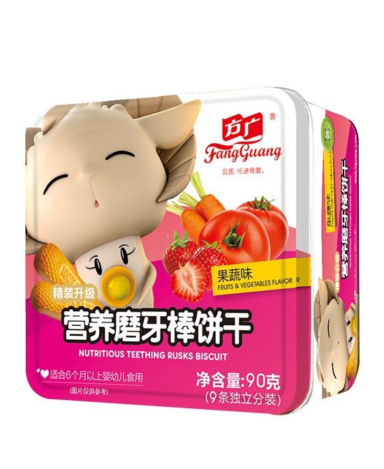 宝宝辅食期吃什么好 方广儿童休闲营养饼干系列