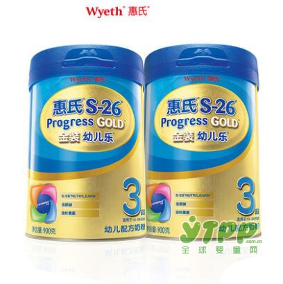 惠氏S-26金装旗舰版幼儿奶粉   发现营养科技的神经鞘磷脂