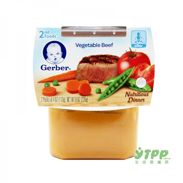 美国嘉宝Gerber宝宝婴儿辅食果泥   宝宝的健康辅食好选择