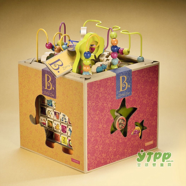 B.toys早教益智木立方百宝箱   动手又动脑 助力宝宝早教启蒙