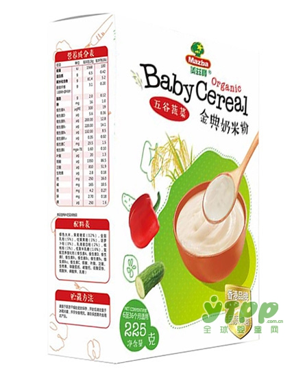 美兹宝奶米粉：高端品质、更营养！