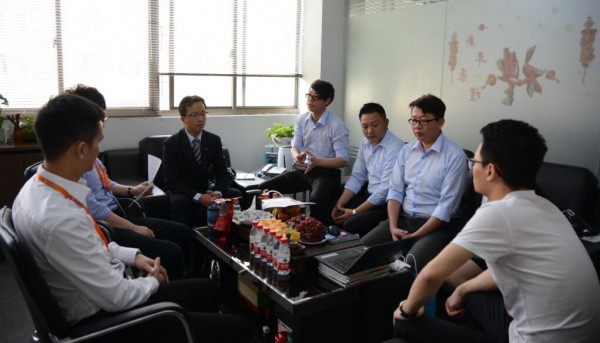 台湾迈可先生广告事业股份有限公司代表团亲临全球婴童网访问