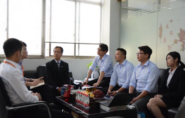 台湾迈可先生广告事业股份有限公司代表团亲临全球婴童网访问