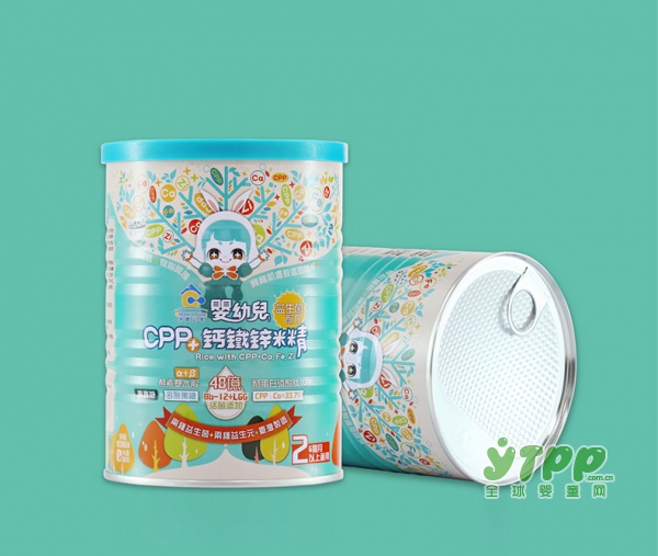 溪宝之家婴幼儿益生菌CPP+钙铁锌米粉   四益配方•精益搭配