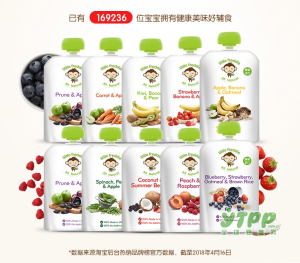 小皮维生素吸吸乐缤纷果泥   专业营养搭配•满足宝宝成长所需
