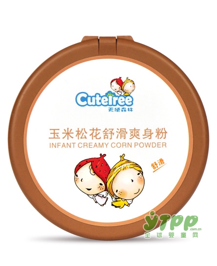 天使森林爽身粉系列：让宝宝一整天都舒爽