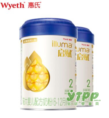 Wyeth惠氏启赋宝宝配方奶粉    亲和人体配方•给宝宝贴心呵护