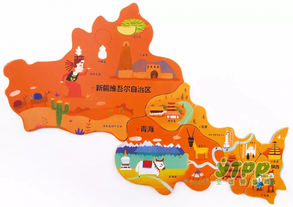【新品试用】足不出户带宝宝游历大好河山，美乐磁贴中国拼图来了！