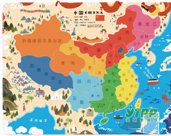 【新品试用】足不出户带宝宝游历大好河山，美乐磁贴中国拼图来了！