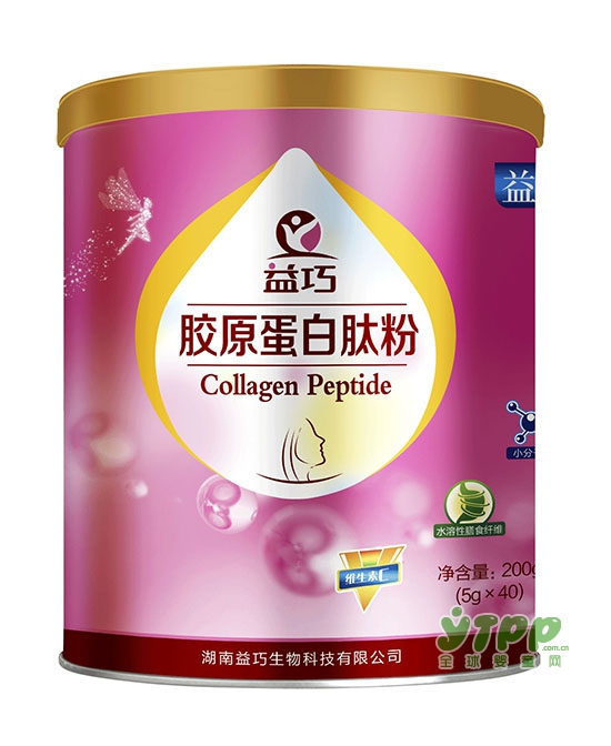 益巧胶原蛋白肽粉   守住时光的秘密•从源头对抗岁月的流逝