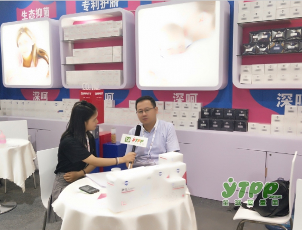 全球婴童网2018CBME孕婴童展直播现场：专访深呵纸尿裤郭总