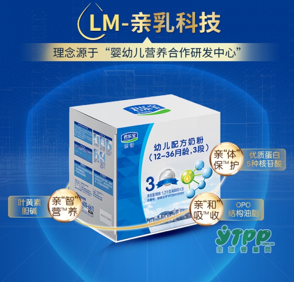 OPO有什么作用  君乐宝乐铂幼儿牛奶粉亲近宝宝成长每一步