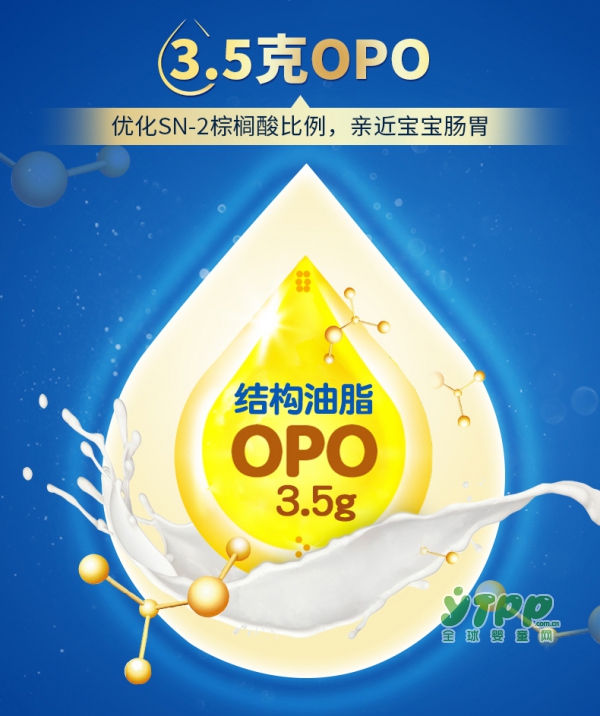 OPO有什么作用  君乐宝乐铂幼儿牛奶粉亲近宝宝成长每一步